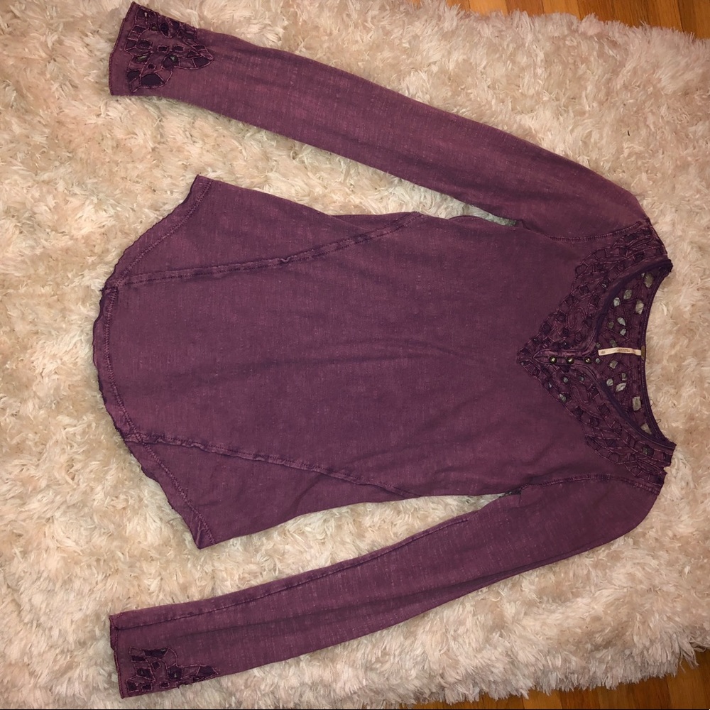 free people long sleeve top